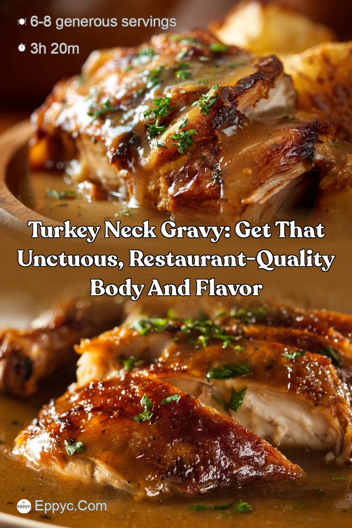 Turkey Neck Gravy: Get That Unctuous Restaurant-Quality Body and Flavor