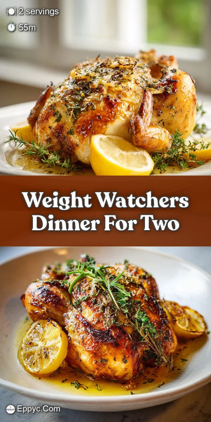 Close-up of juicy roasted chicken skin, flecked with herbs, revealing tender white meat underneath. Steam gently rises.