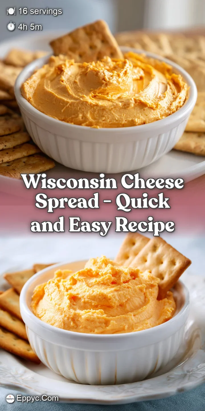 Close-up of a golden wheat cracker dipping into a thick, velvety smooth cheese spread with visible specks of pepper.