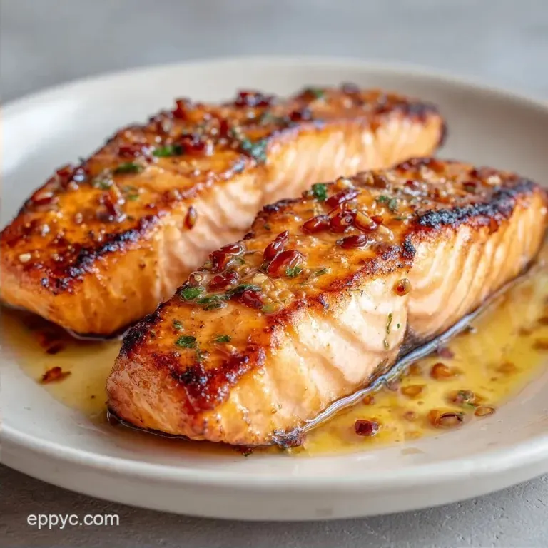 10-Minute Honey Garlic Salmon: Pan-Seared