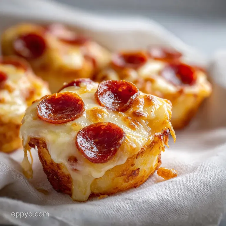 Toasted, cheese-crusted crackers piled high on a white ceramic platter beside a bowl of rich red tomato sauce.