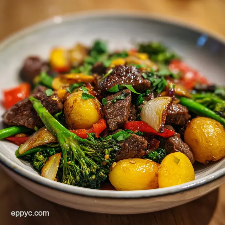 30Minute Beef Stir Fry with Vegetables