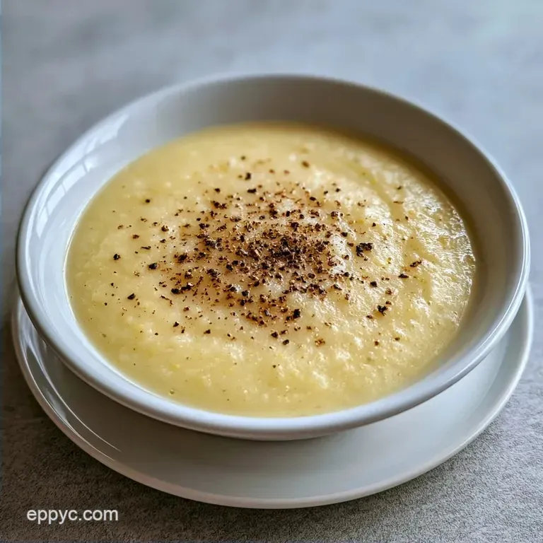 Velvety 4 Ingredient Potato Soup