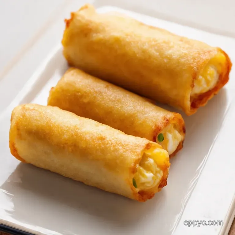 Air Fryer Crispy Pork Cabbage Egg Rolls