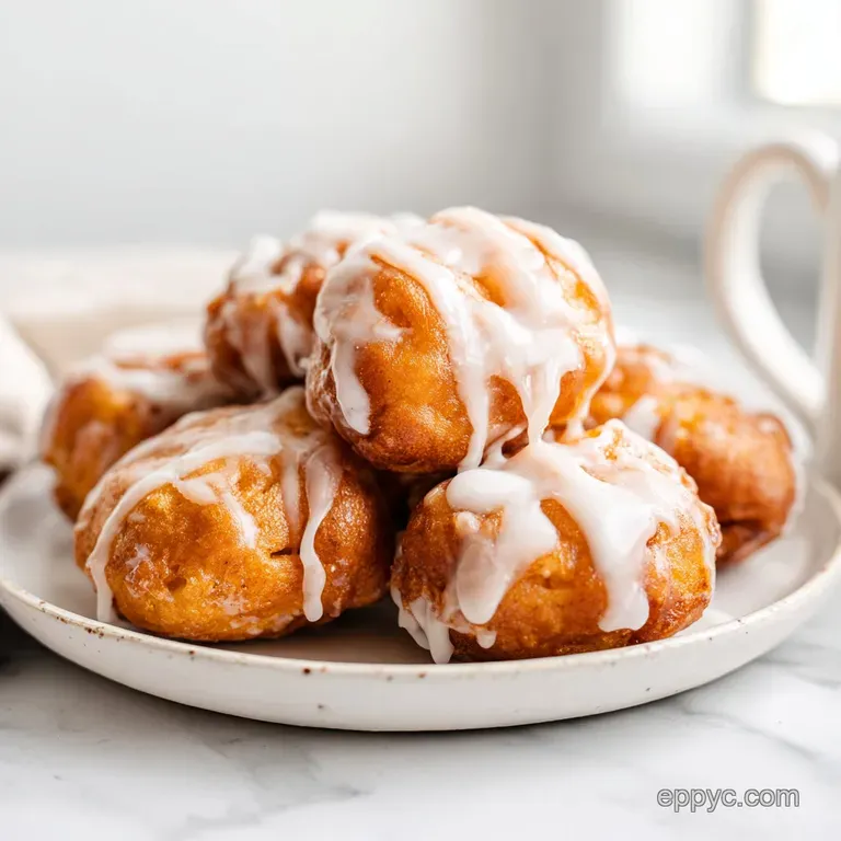 Failure-Proof Apple Fritter Bites: Golden and Crisp