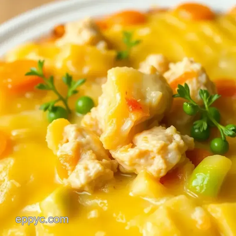 Cheddar Chicken Comfort Pie: A Cozy Bake in 75 Minutes