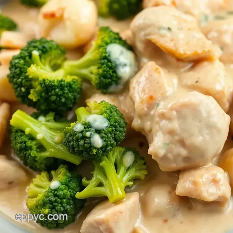 Baked Chicken Divan with Creamy Sherry Sauce
