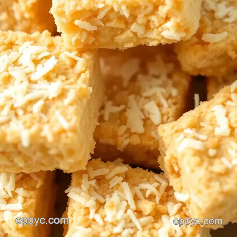 Chinese Coconut Crispy Treats: 35-Minute Wonder presentation