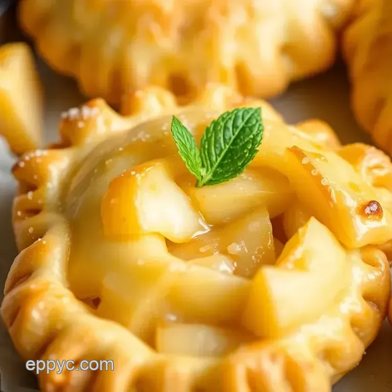 Flaky Apple Pastries Ready in Just 30 Minutes!