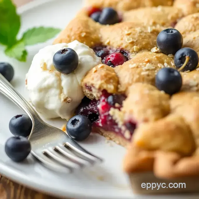 Delightful Goumi Berry Pie in Just 1 Hour presentation