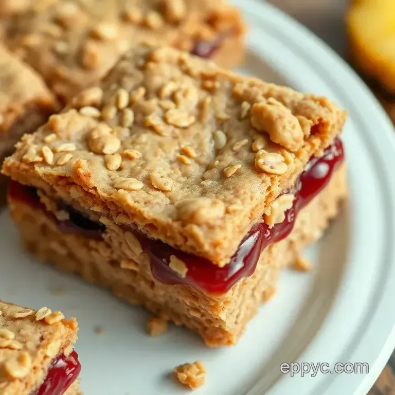 Bake Grainy Peanut Butter & Jelly Delight