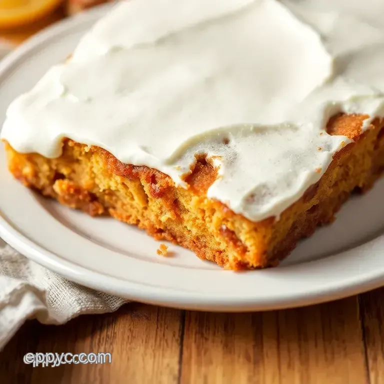 Moist & Flavorful Kefir Sheet Cake presentation