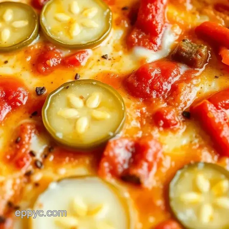Easy & Flavorful Bake Pickle Pie Pizza with Savory Crust: A Family Favorite