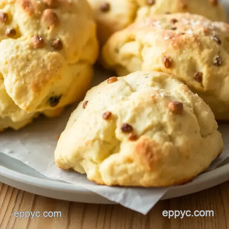 Fluffy Scones Made Easy with Auguson Farms Bread Mix presentation