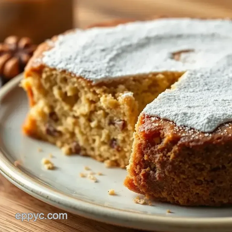 Swedish Walnut Delight Cake