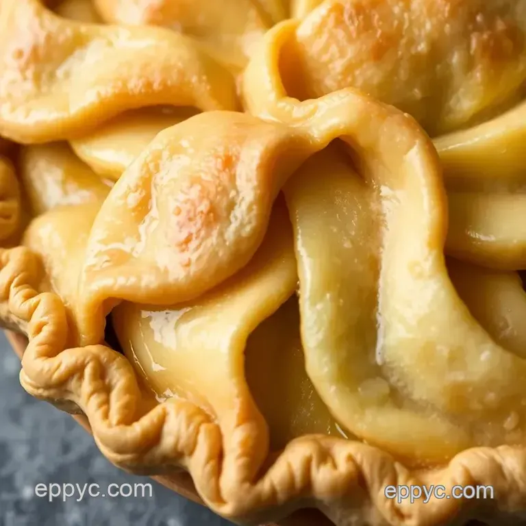 Bake Sweet Origami Apple Pie Delight presentation