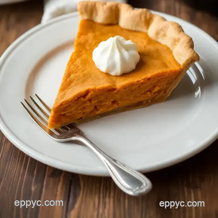 Classic Sweet Potato Pie – A Deliciously Cozy Delight presentation