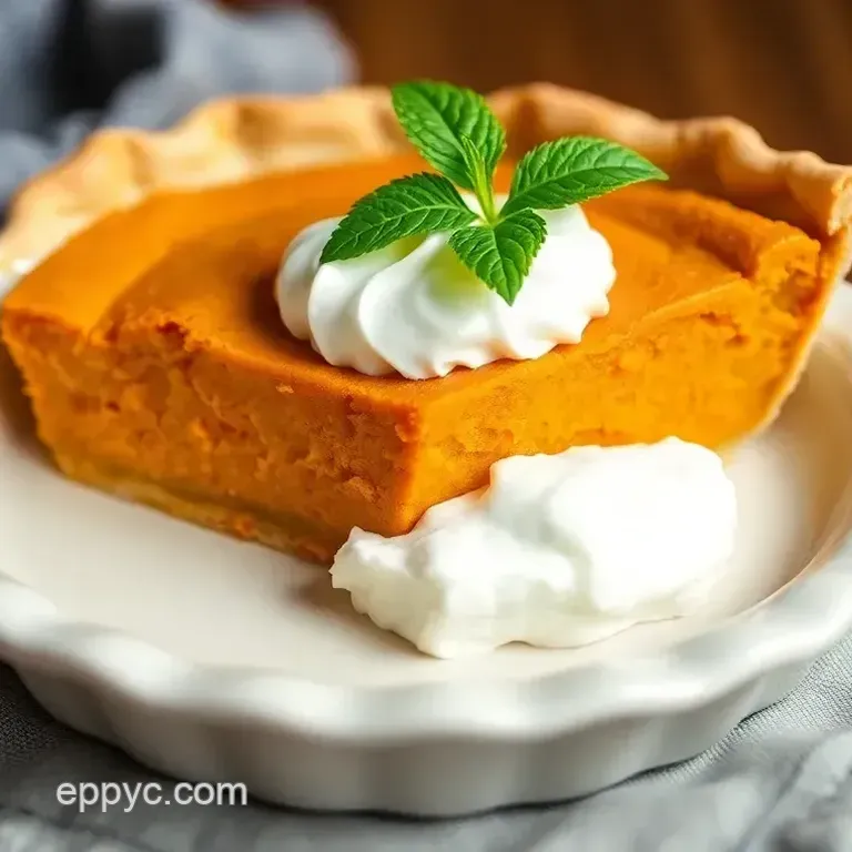 Classic Sweet Potato Pie – A Deliciously Cozy Delight