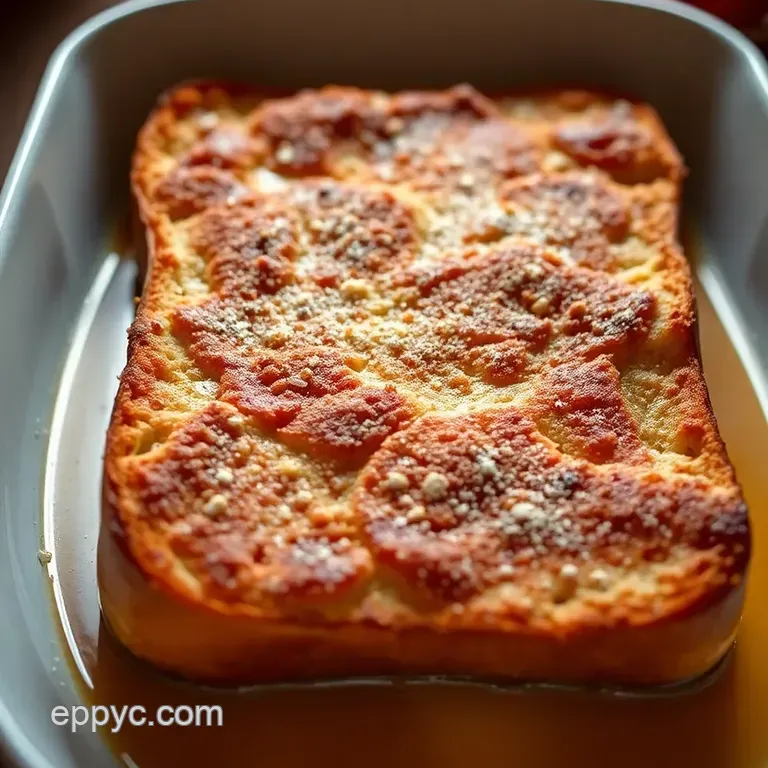 Baked French Toast: A Comforting Breakfast Delight presentation