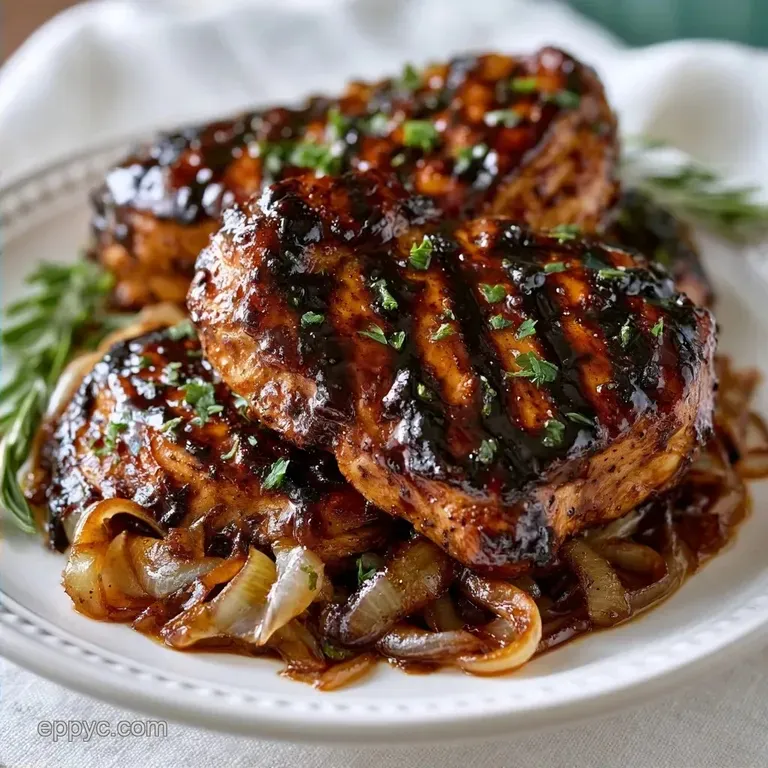 Balsamic Glazed Crockpot Chicken: Easy and Tender
