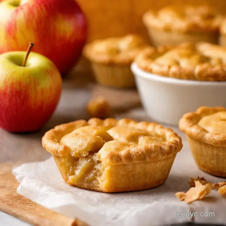 BiteSized Apple Bliss Mini Apple Pies presentation