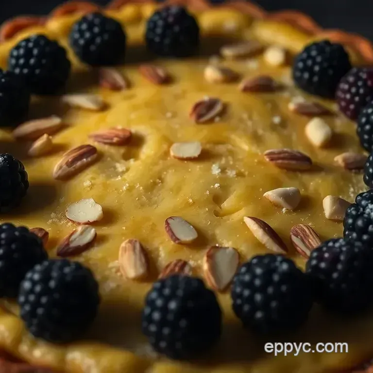 Blackberry and Almond Frangipane Tart