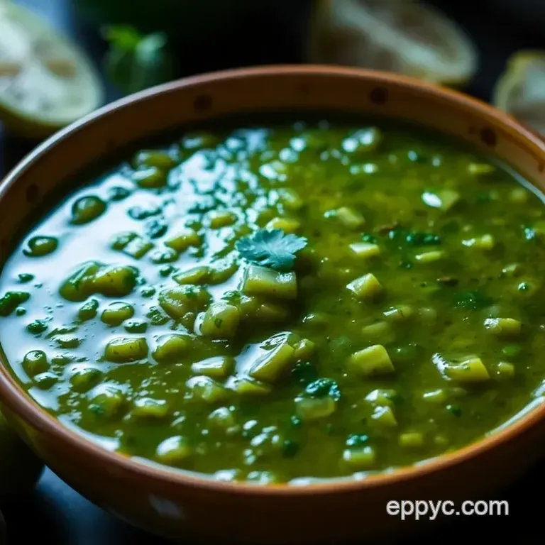 Bright and Zesty Tomatillo Salsa Verde