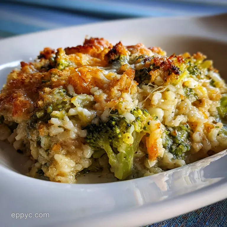 Broccoli Rice Casserole: Velvety and Crisp