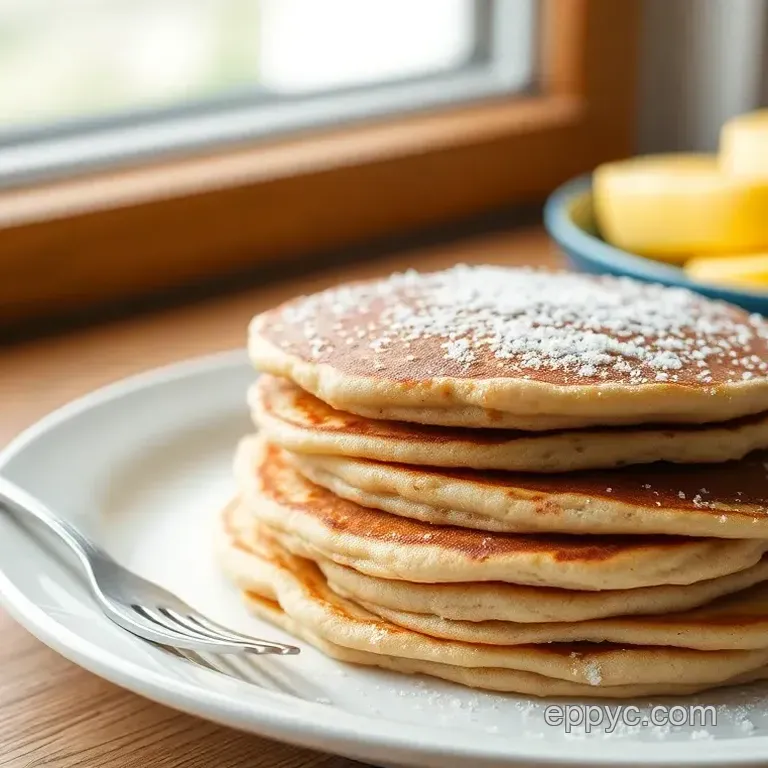 Brown Rice Flour Pancakes