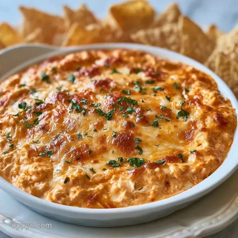 Buffalo Chicken Wings Dip Recipe with Ranch