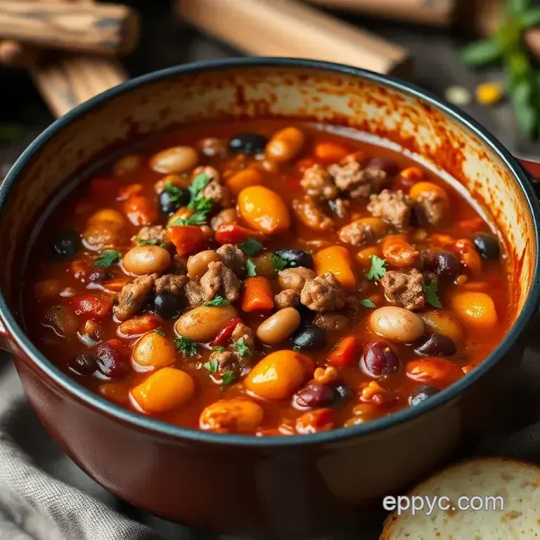 Ultimate Campfire Chili with Ground Beef in Dutch Oven: A Hearty Must-Try!