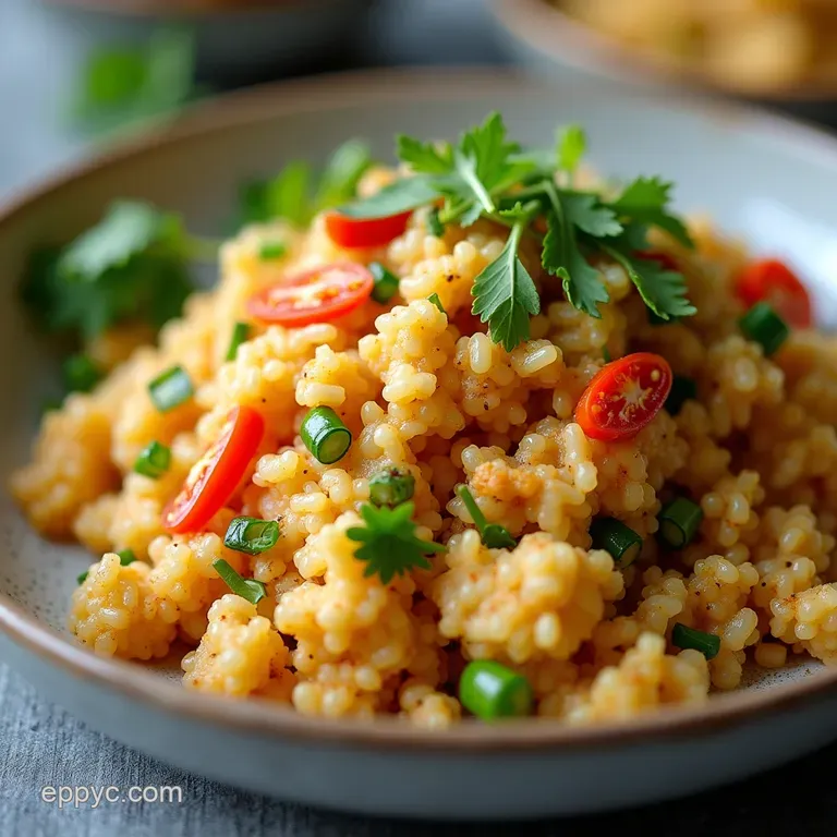 The Cauliflower Cloud Veggie Fried Rice Light Bright and Packed with Flavour