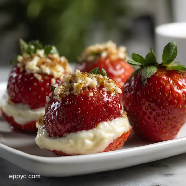 Best Cheesecake Stuffed Strawberries Recipe