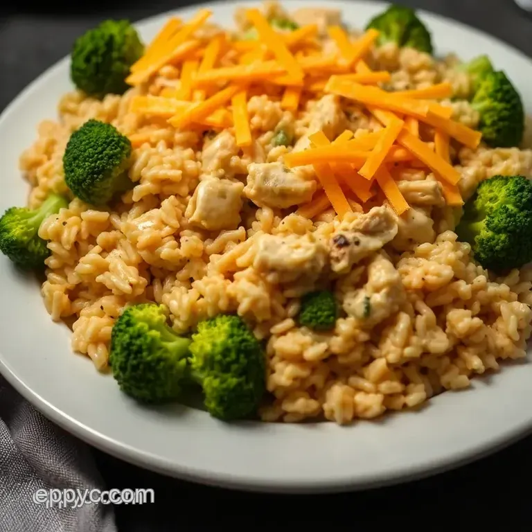 Cheesy Chicken and Broccoli Casserole: a Comforting Classic presentation