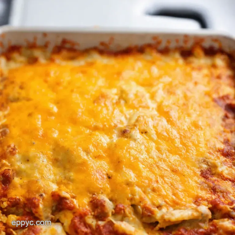 Cheesy Chicken Enchilada Bake Weeknight Fiesta presentation