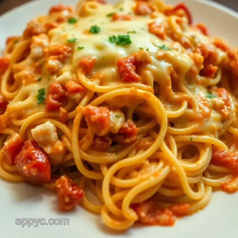 Cheesy Chicken Spaghetti Bake: the Ultimate Comfort Dish presentation