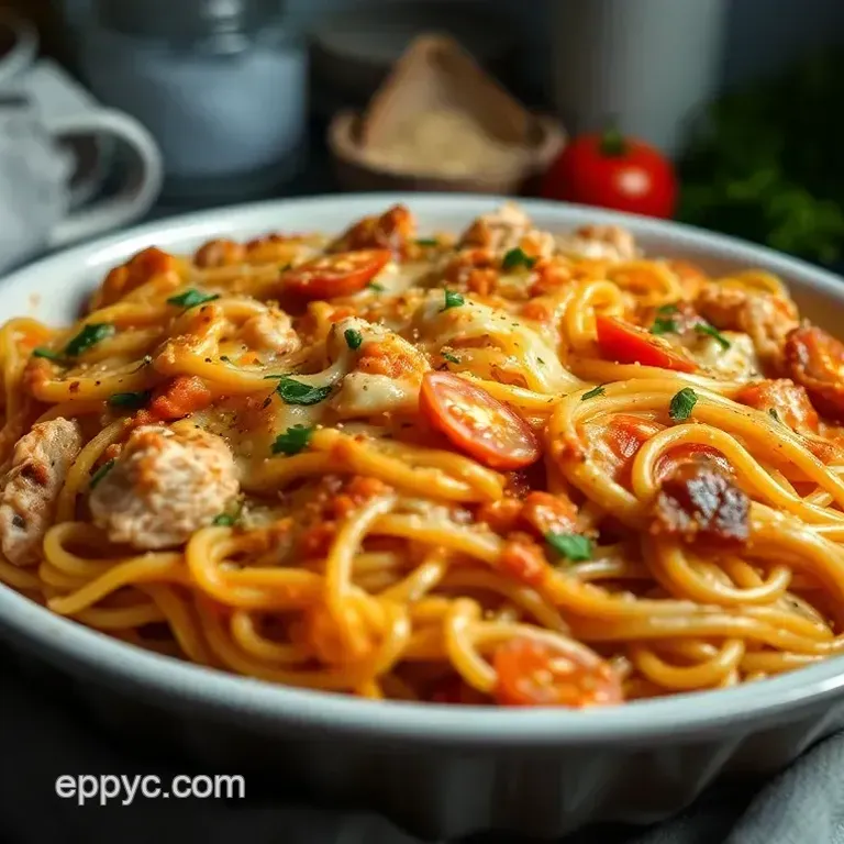 Cheesy Chicken Spaghetti Bake: The Ultimate Comfort Dish