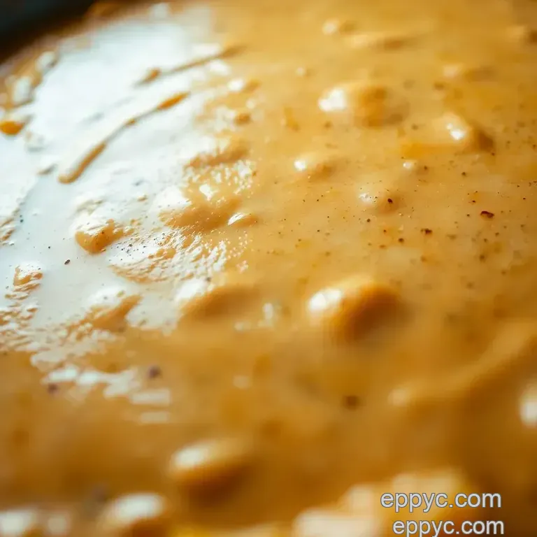 Cheesy Delight: Quick and Easy Queso Dip Recipe presentation