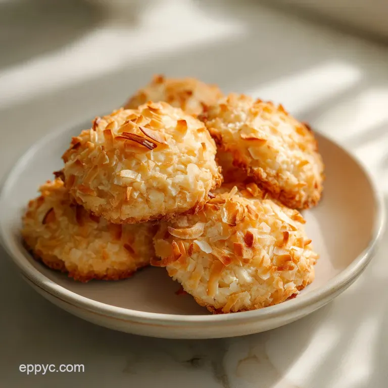 Chewy Coconut Cookies: Soft and Fudgy