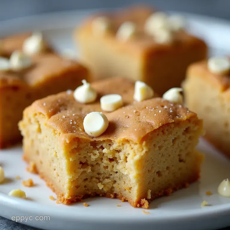 Blond Ambition The Ultimate Chewy White Chocolate Brownies