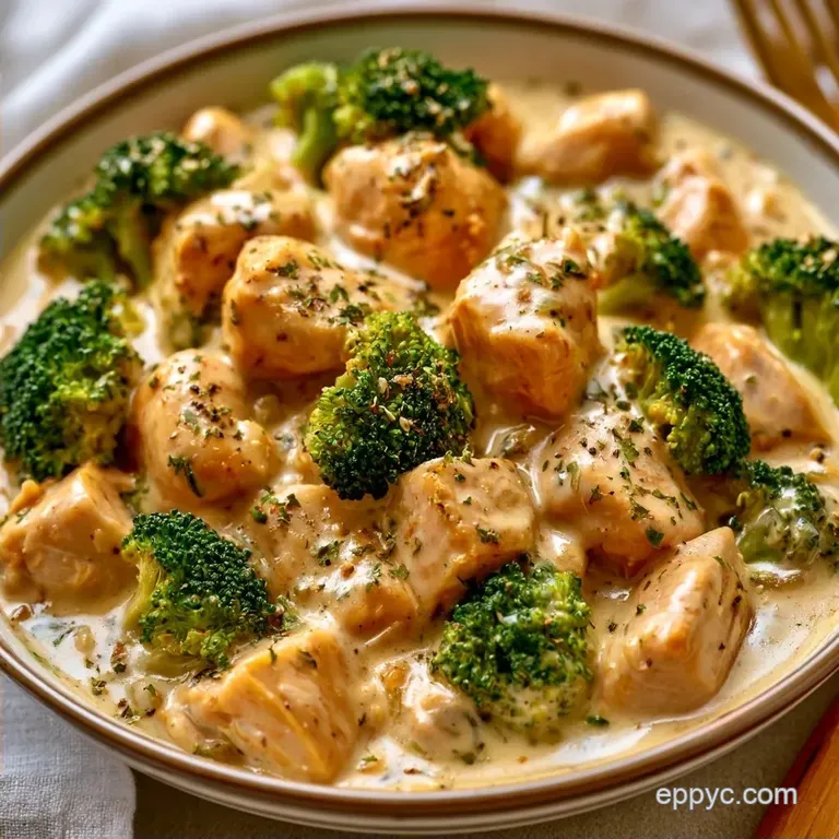 Baked Chicken Divan with Creamy Grape Juice Sauce