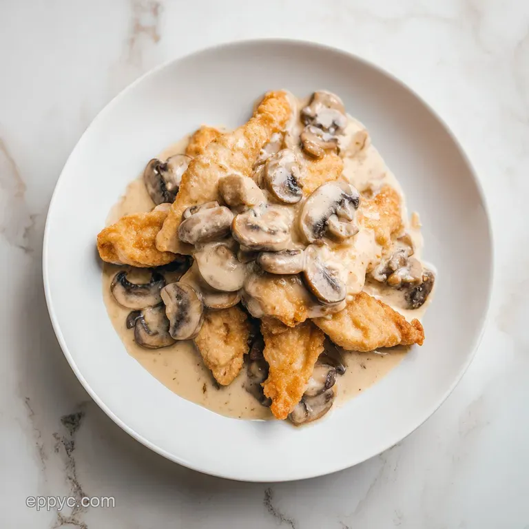 Chicken Mushroom Stroganoff: Creamy and Savory