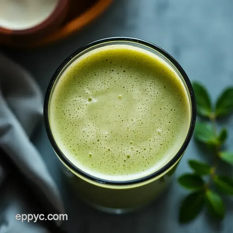 Chilled Elegance: How to Make an Iced Matcha Latte presentation