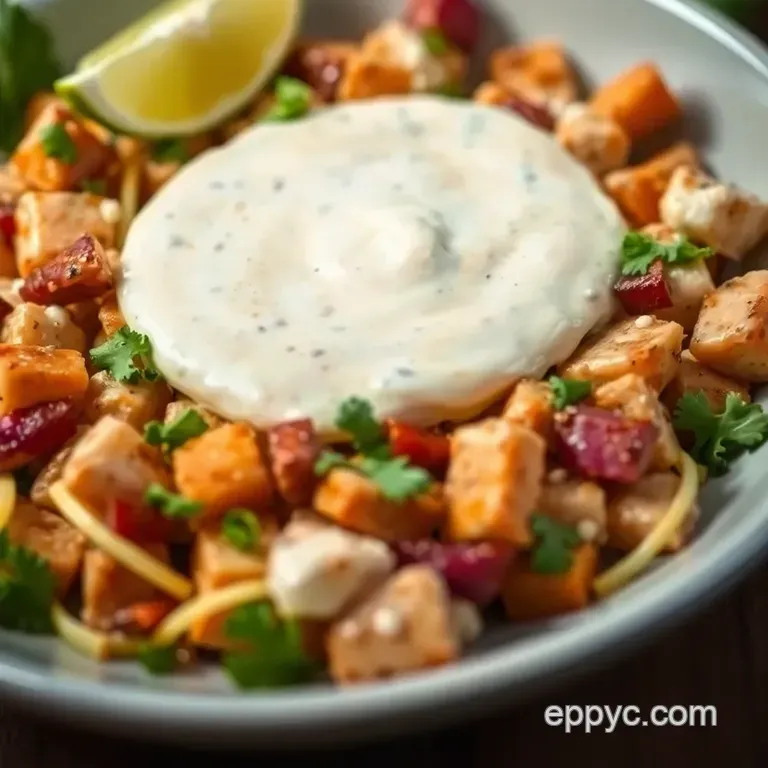 Chipotle Ranch Dressing: A Smoky and Creamy Twist presentation