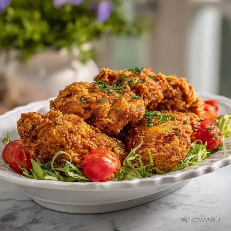 Churchs Fried Chicken: Golden and Crispy