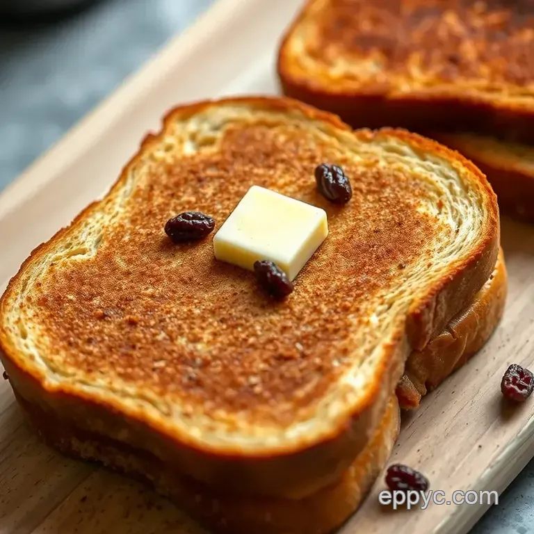 Cinnamon Raisin Toast Extravaganza: A Sweet Start to Your Day! presentation