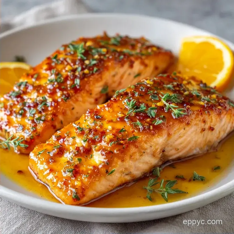 Citrus Glazed Salmon Filet: 20-Minute Meal