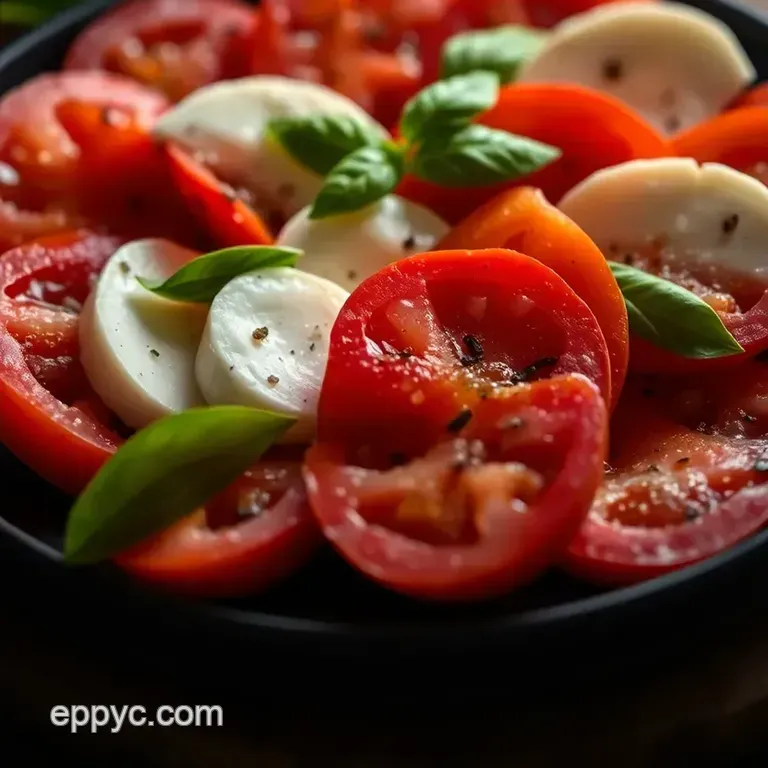 Classic Caprese Salad: A Taste of Italy presentation