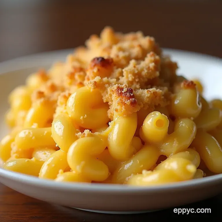 The Ultimate CrumbTopped Cheesy Dream Classic Baked Macaroni Cheese