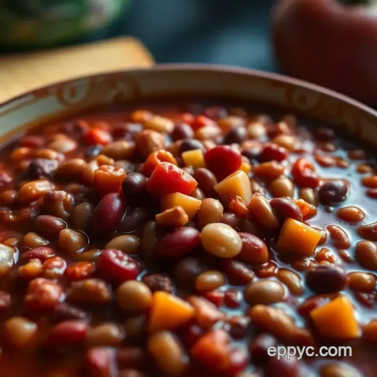Classic Five-Bean Easy Chili